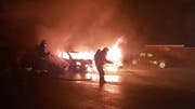 Der Sachschaden beträgt über 20000 Franken. (Bilder: Kapo)