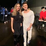 Nathanya Köhn und Luca Hänni. (Bild: PD)