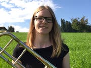 Die Posaunistin Carola Muff tritt mit der Nationalen Jugend Brass Band in Hochdorf auf. Bild: PD