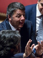 Matteo Renzi, Parteichef des Partito Democratico. Bild: Angelo Carconi/EPA/Keystone