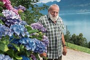 Kandidat Martin Zimmermann bei sich zu Hause in Ennetbürgen. (Bild: Corinne Glanzmann (3. Juli 2018))