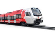 Visualisierung des Stadler-Flirt für die kanadische Hauptstadt Ottawa. (Bild: PD)
