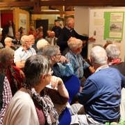 Die Eröffnung der Sonderausstellung stiess auf grosses Interesse (Markus Bösch)