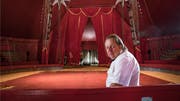 Die Show ist schon wieder vorbei. Beat Breu vor der Zirkus-Premiere. (Bild: BLICK / Philippe Rossier)