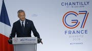Frankreichs Wirtschaftsminister Bruno Le Maire. Keystone (Bild: keystone-sda.ch)