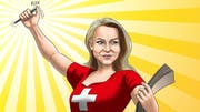 Helvetia wählt - die Illustration von Silvan Wegmann.