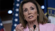 Die Präsidentin des Repräsentantenhaus Nancy Pelosi lässt weiter gegen Trump ermitteln. Bild: J. Scott Applewhite/AP (Washington, 12. September 2019 (Bild: keystone-sda.ch)