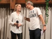 Vivienne Steiner und Christoph Sutter boten beste Unterhaltung. (Bild: Markus Bösch)