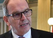 Der St.Galler Volkswirtschafsdirektor Bruno Damann. (Bild: Regina Kühne)