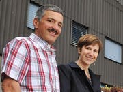 Gehörten bis Mitte 2017 dem Wikoner Gemeinderat an und prüfen nun eine Rückkehr: Roger Wymann und Esther Ammann Wilsch. (Bild: Corinne Glanzmann, 6. Mai 2012)