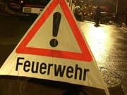 Die Feuerwehr Sennwald rückte aus. (Symbolbild: Hannes Thalmann)