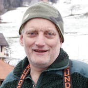 Hanspeter Merz, Berufsfischer auf dem Ägerisee.