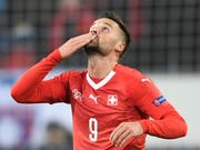 Danke für den Applaus: Haris Seferovic. (Bild: Urs Lindt/Freshfocus (Luzern, 18. November 2018))