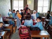 Bis Anfang August fand an der «Syed Sahab Memorial School» in Kaschmir noch Unterricht statt. (Bild: PD)