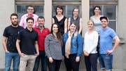 Mitglieder des Stadtfest-2019-Organisationskomitees mit Geschäftsstellenleiterin Martina Dumelin (hinten 2.v.l.). (Bild: PD)