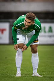 Brühls Mittelfeldspieler Alessandro Riedle. (Bild: Michel Canonica - 7. August 2019)
