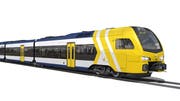 Stadler liefert acht dieser Flirt-Züge nach Texas. (Bild: pd)