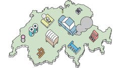 Die Schweiz im Klimavergleich (Bild: Lea Siegwart)