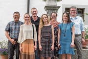 Der neu zusammengesetzte Vorstand (von links): Freddy Businger, Nina Huser, Roger von Büren, Nadia Würsch, Raphaela Leuthold, Daniela Bättig Hildenbrand und Othmar Kayser. (Bild: pd)