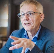Der ehemalige SRF-Bundeshauschef Hanspeter Trütsch lebt St.Georgen. (Bild: Michel Canonica)