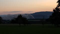 Brand in Beinwil am See. (Bild: Leserreporter)