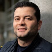 Sokol Maliqi, Trainer des FC Uzwil. (Bild: Benjamin Manser)