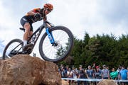 Die Wattwilerin Ramona Forchini, hier beim Weltcup in den USA hat schwierige Monate hinter sich. Nun soll es wieder aufwärts gehen. (Bild: PD)