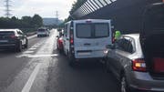 Der Unfall ereignete sich im Morgenverkehr. Bild: PD/Zuger Polizei