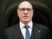 SP-Kantonsrat Daniel Baumgartner, «höchster St. Galler» mit Solothurner Dialekt. (Bild: Benjamin Manser)