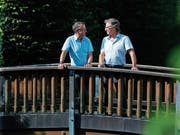 Urs Stierli (links) wird Nachfolger von Markus Burri. (Bild: Stefan Kaiser (Oberägeri, 17. August 2018))