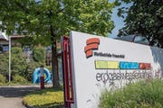 Der Eingangsbereich der Frauenfelder Werkbetriebe an der Gaswerkstrasse. (Bild: Thi My Lien Nguyen)