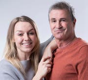 Laura Rindlisbacher und ihr Vater René Rindlisbacher treten gemeinsam in Stans auf auf. (Bild: PD)