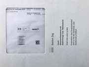 So sieht der Stimmrechtsausweis für die kantonale Abstimmung über das Denkmalschutzgesetz vom 24. November 2019 aus. (Bild: PD)