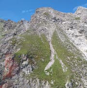 Das Gebiet Gamsluggen bei Seewis. (Bild Kantonspolizei GR)