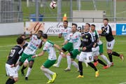 Der SC Brühl in Aktion in Yverdon. (Bild: PD - 4. Mai 2019)