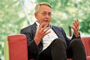 Franz Marty sagt, ohne Steuererhöhung bliebe man «auf halbem Weg stecken». (Bild: Romano Cuonz)