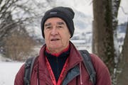 Urs Petermann von der Ornithologischen Gesellschaft der Stadt Luzern. Bild: Boris Bürgisser (15. Januar 2016).