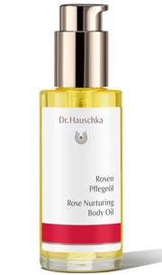 Sogar für Babyhaut geeignet: das Rosen-Pflegeöl von Dr. Hauschka (23 Franken).