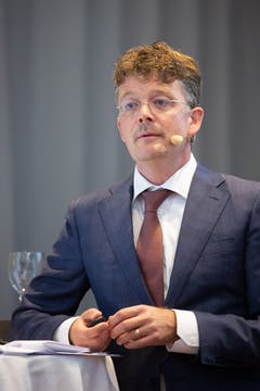 Ohne stationäre Mandel-OP gäbe es seine Band heute nicht: Moderator Hannes Blatter. (Bild: RVK/Monique Wittwer, Luzern, 29. Juni 2018)