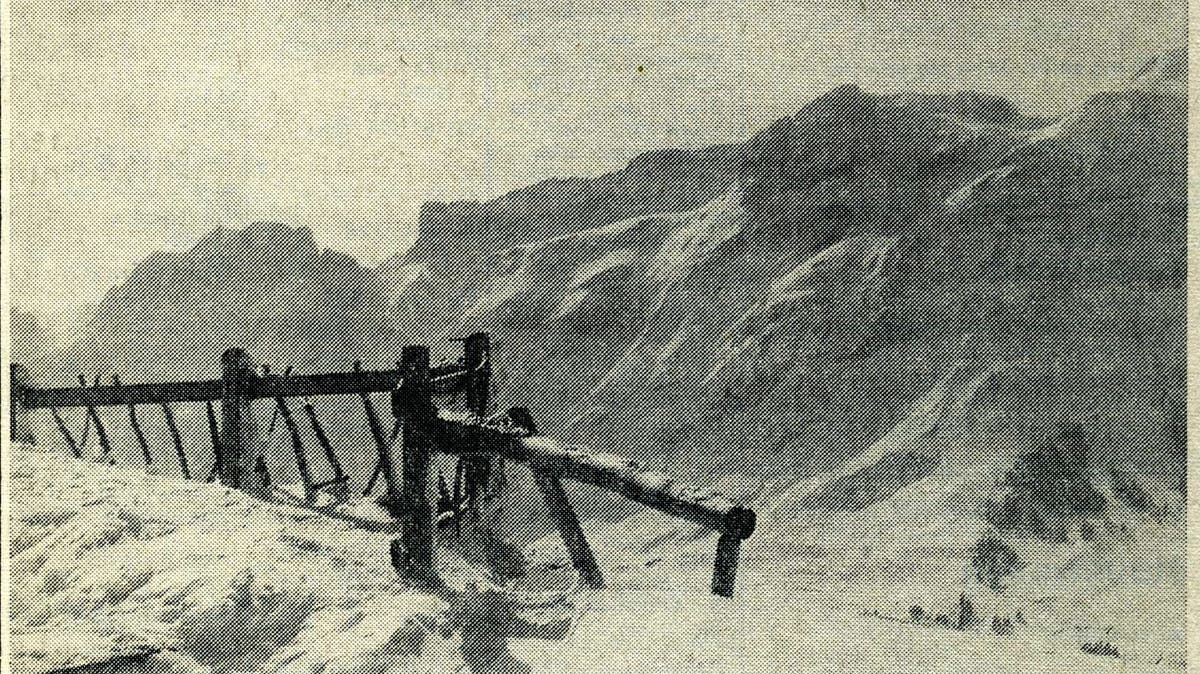 Lawine Schwägalp: Es rumpelte schon 1942