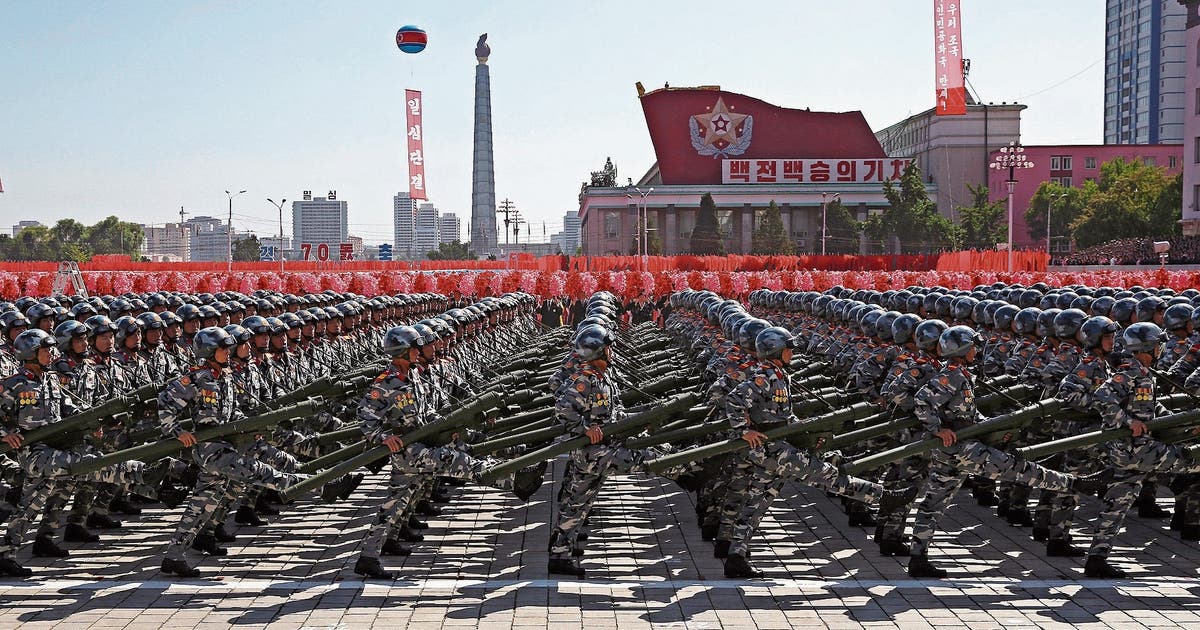 Nordkorea: Militärparade ohne Provokation | Luzerner Zeitung