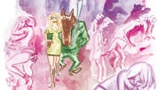 Auch Wölfe und Vampire gehen in den Nachtclub, zumindest in Joann Sfars Comicband «Aspirine». (Bild: Avant-Verlag)