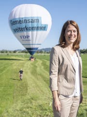 FDP-Präsidentin Petra Gössi: Riskanter Klimaschwenk. (Bild: Keystone)