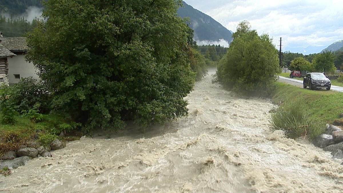 Wetter Schweiz - Starker Niederschlag im Süden ...