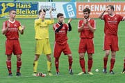 Der Applaus für die Leistungen der regionalen Fussballer nach der soeben beendeten Hinrunde hält sich in Grenzen. Eine Leistungssteigerung nach der fünf Monate andauernden Winterpause ist nötig. (Bild: Beat Lanzendorfer)