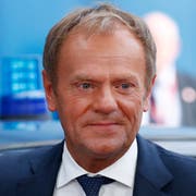 EU-Ratspräsident Donald Tusk. (Bild: AP)