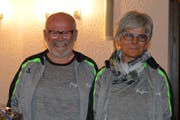 Roland Erni und Gabriela Bachmann wurden für ihr grosses Engagement verdankt und geehrt. (Bild: Zita Meienhofer)