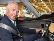 Peter Brabeck letztes Jahr im Cockpit seines PC-24. (Bild: PD)