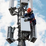 5G-Antennen gibt es schon vielerorts. (Bild: Peter Klaunzer/KEY)