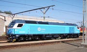 Eine der still stehenden 13 Lokomotiven von Stadler Rail Valencia für die südafrikanische Prasa. (Bild: Col André Kritzinger/Wikipedia)